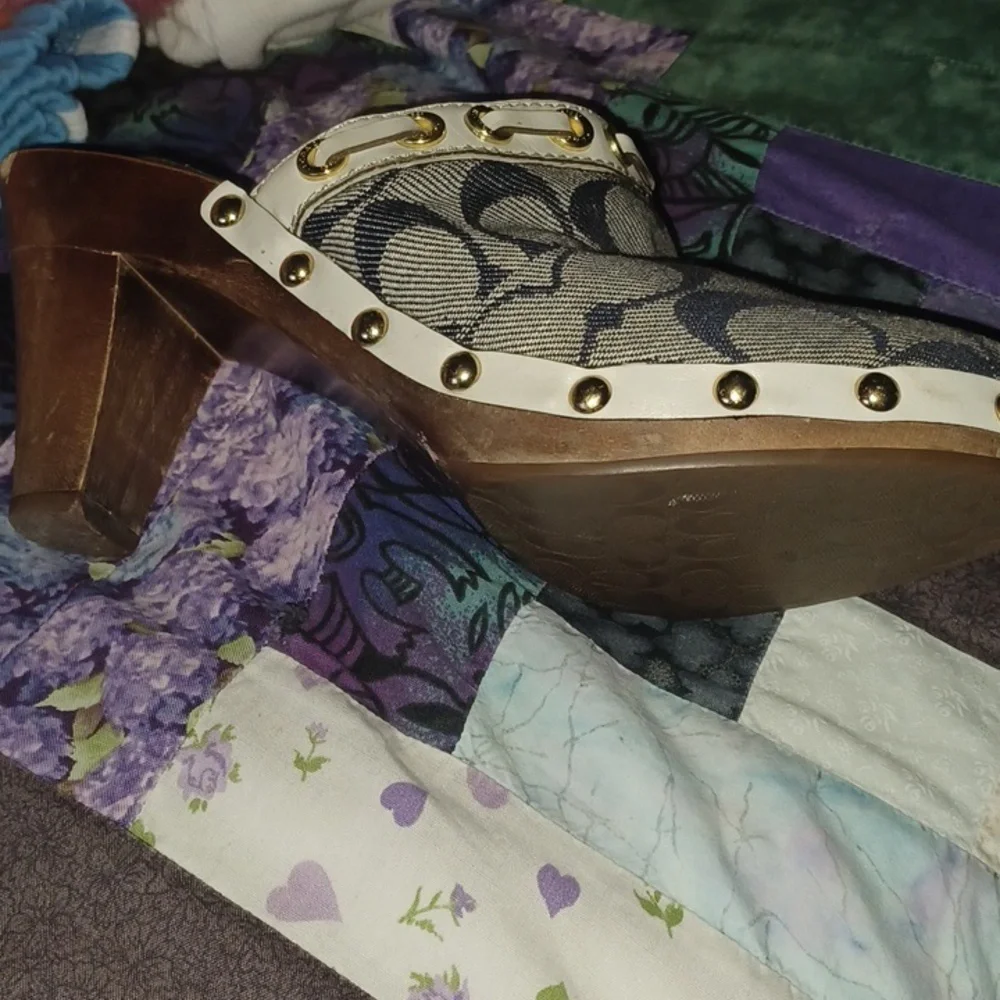 Coach Denim Clogg - Picture 6 of 7